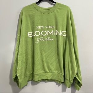 Green Crewneck Sweater